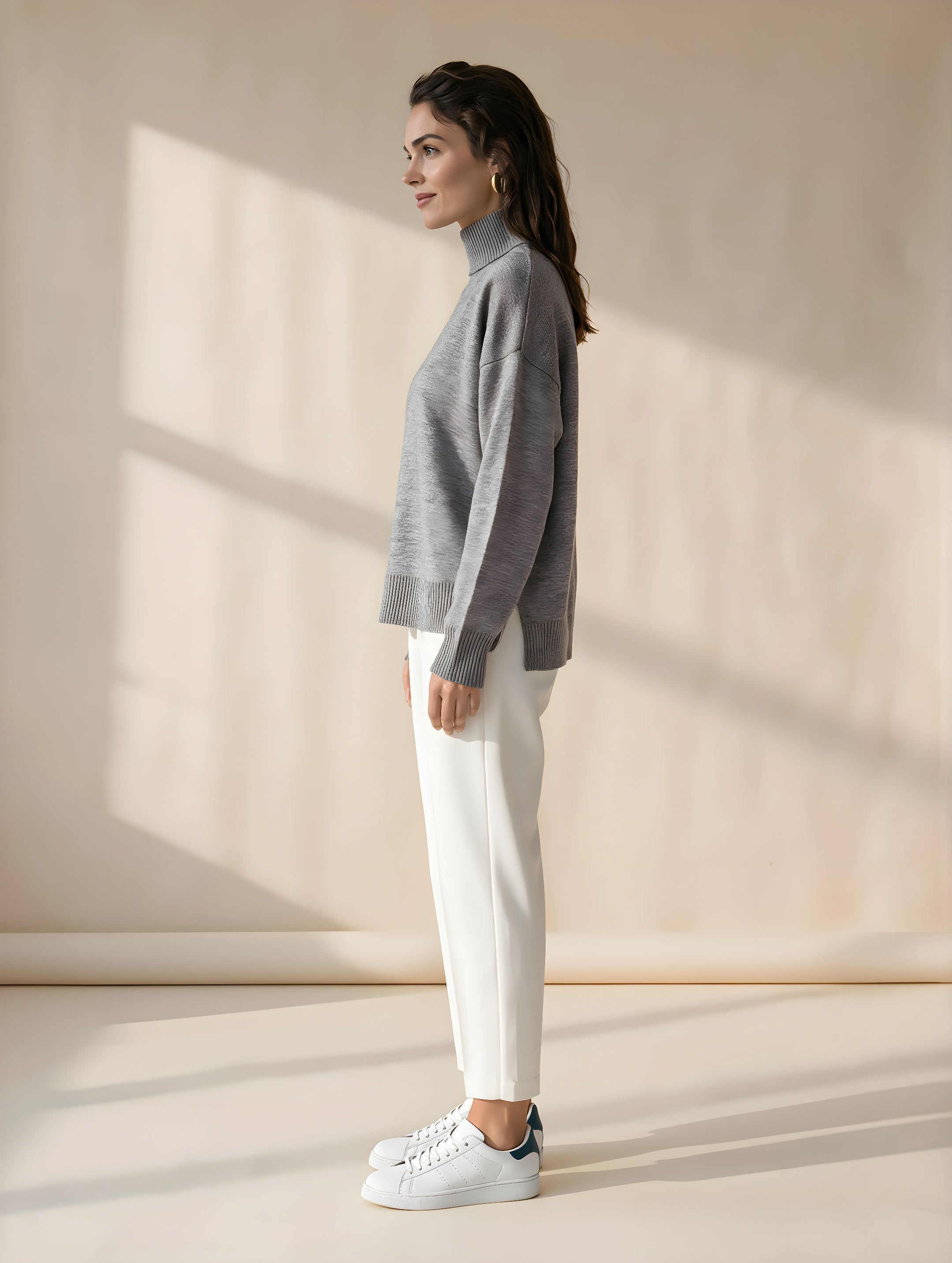 #color_Grigio Dolcevita Incastri vista laterale