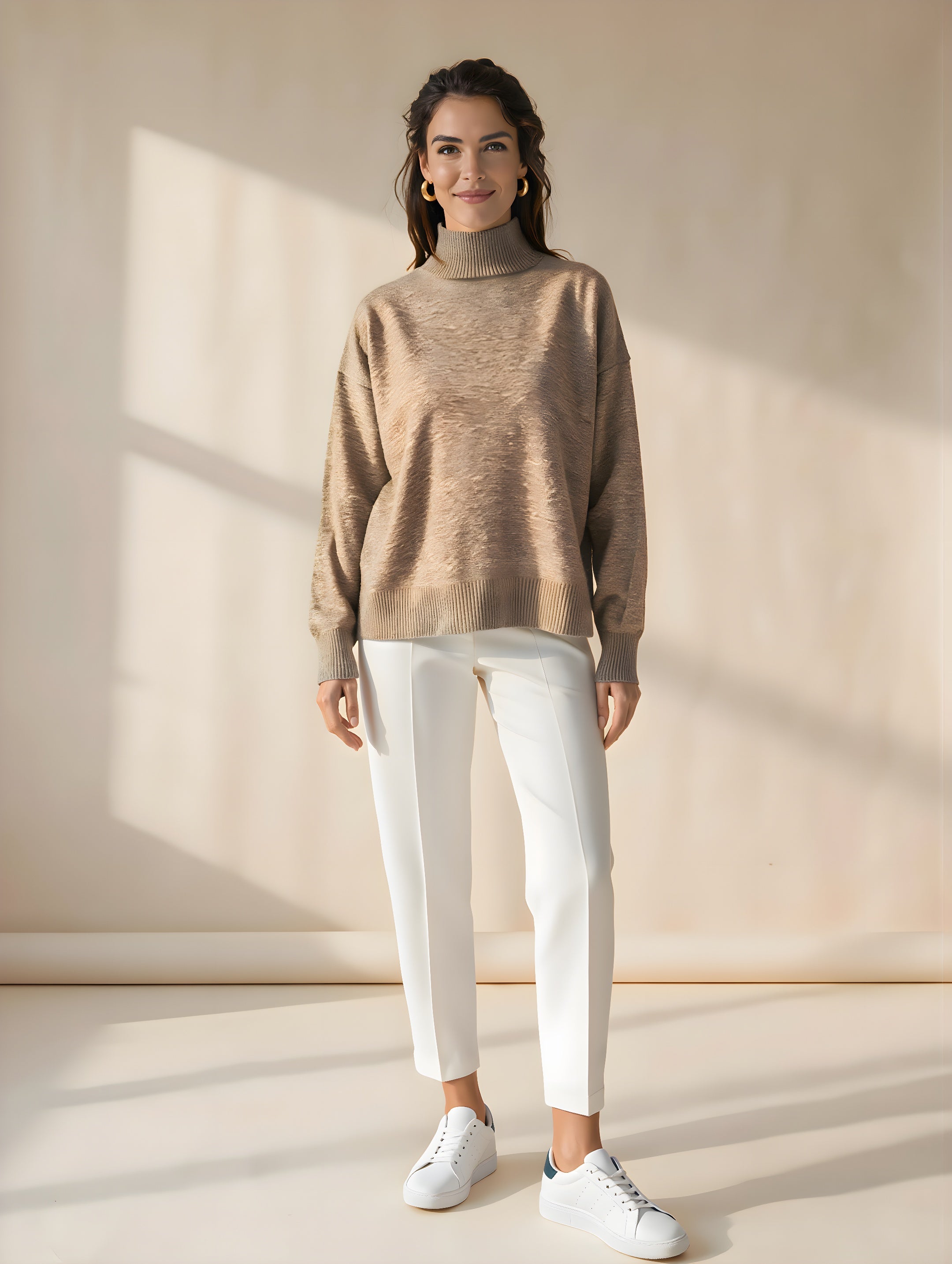 #color_Khaki Dolcevita Incastri vista frontale